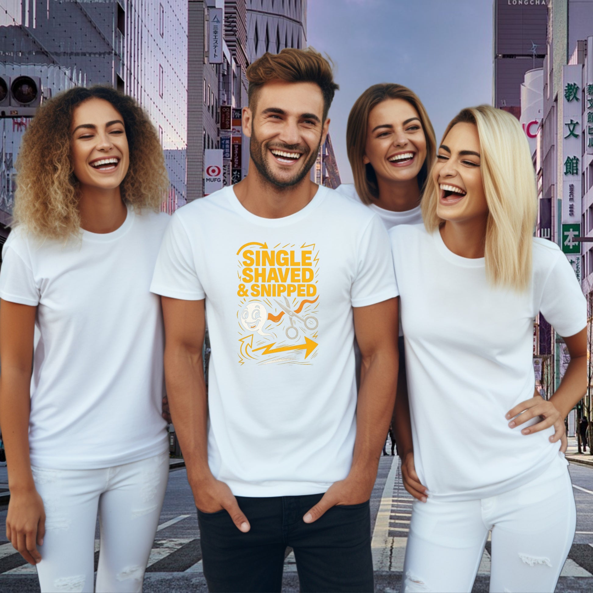 Single Shaved and Snipped Design T-shirt product