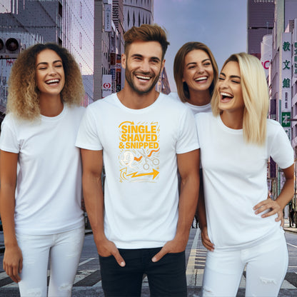 Single Shaved and Snipped Design T-shirt product
