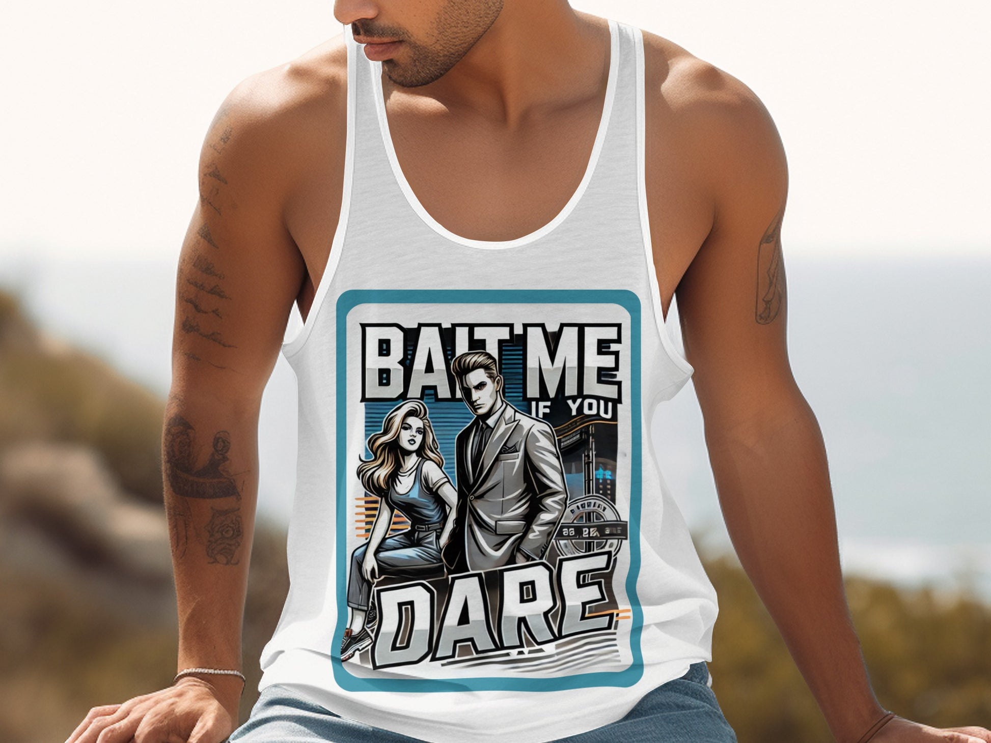 Bat Me If You Dare Graphic Tank Top product type