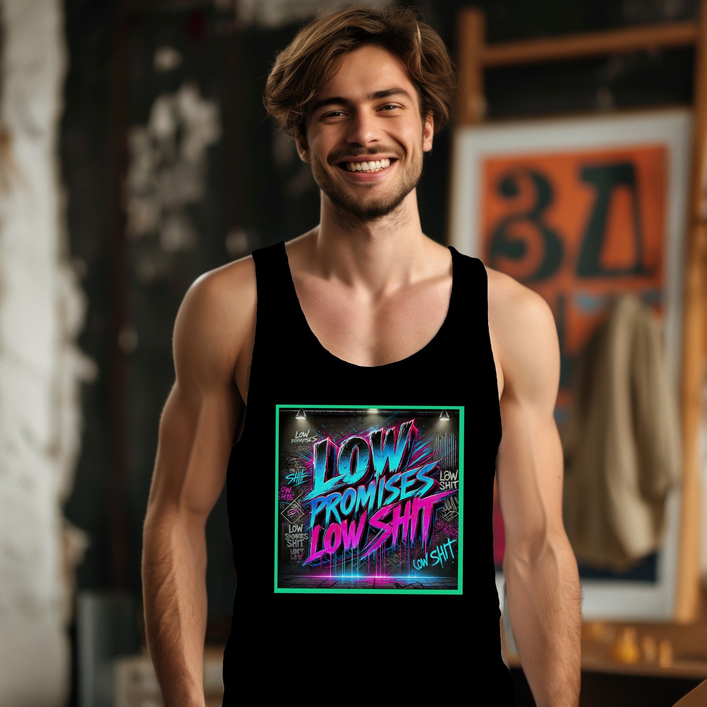 Low Promises Low Shit Graphic Tank Top product type