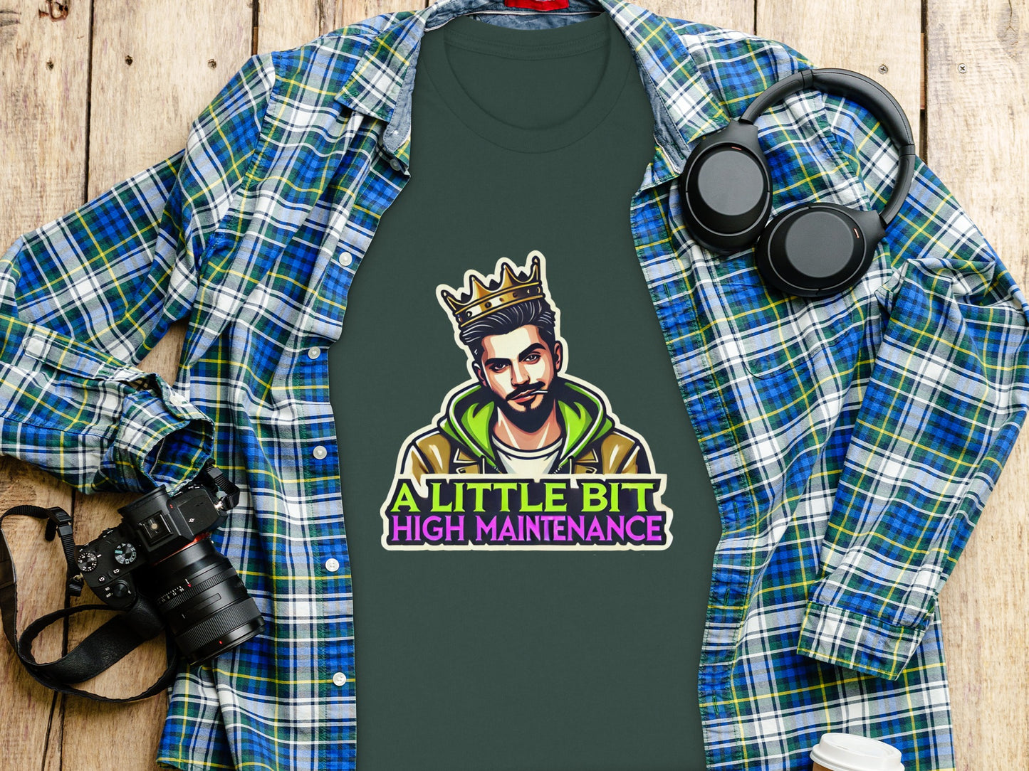 A Little Bit High Maintenance Graphic Tee product