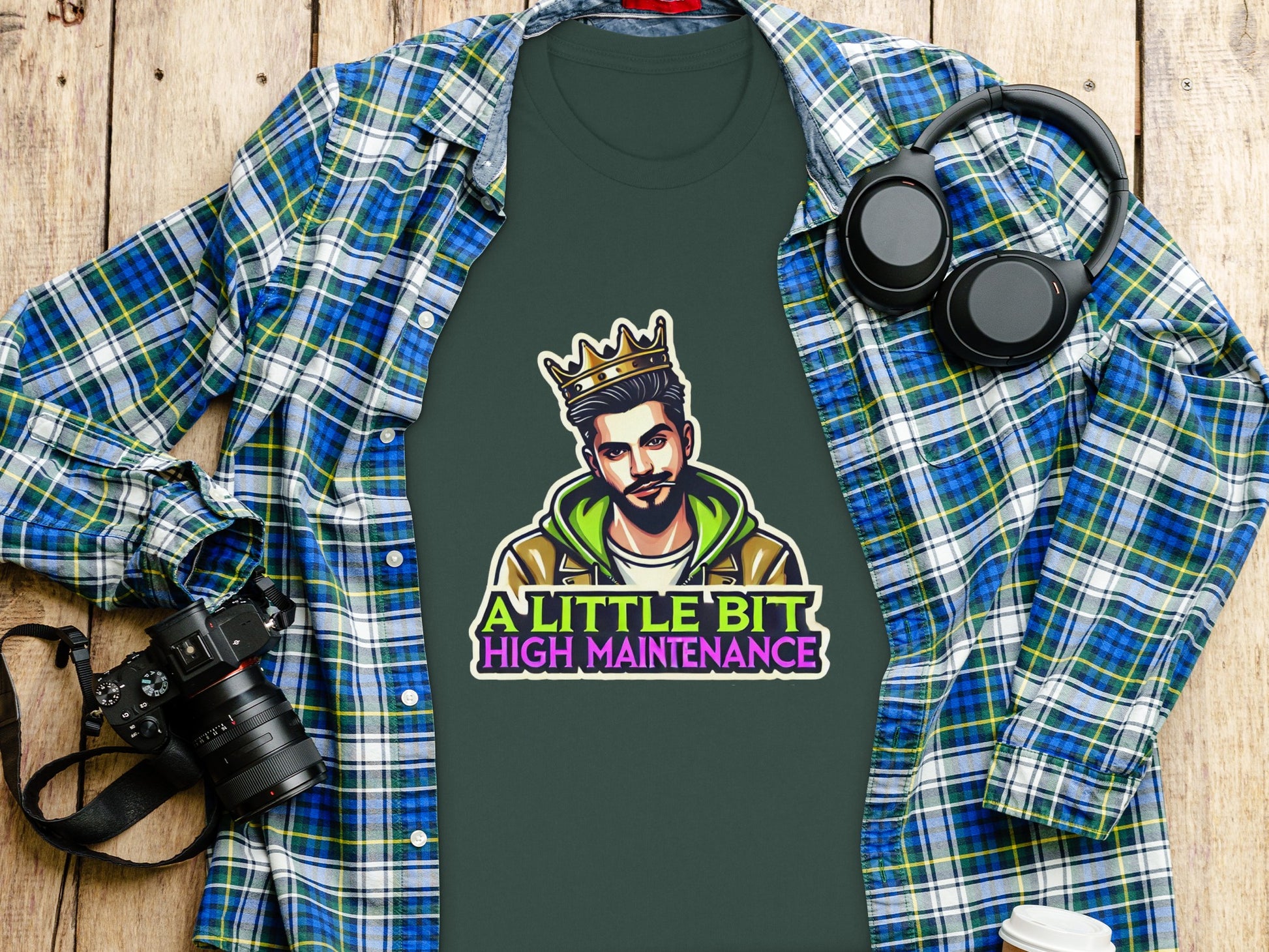 A Little Bit High Maintenance Graphic Tee product