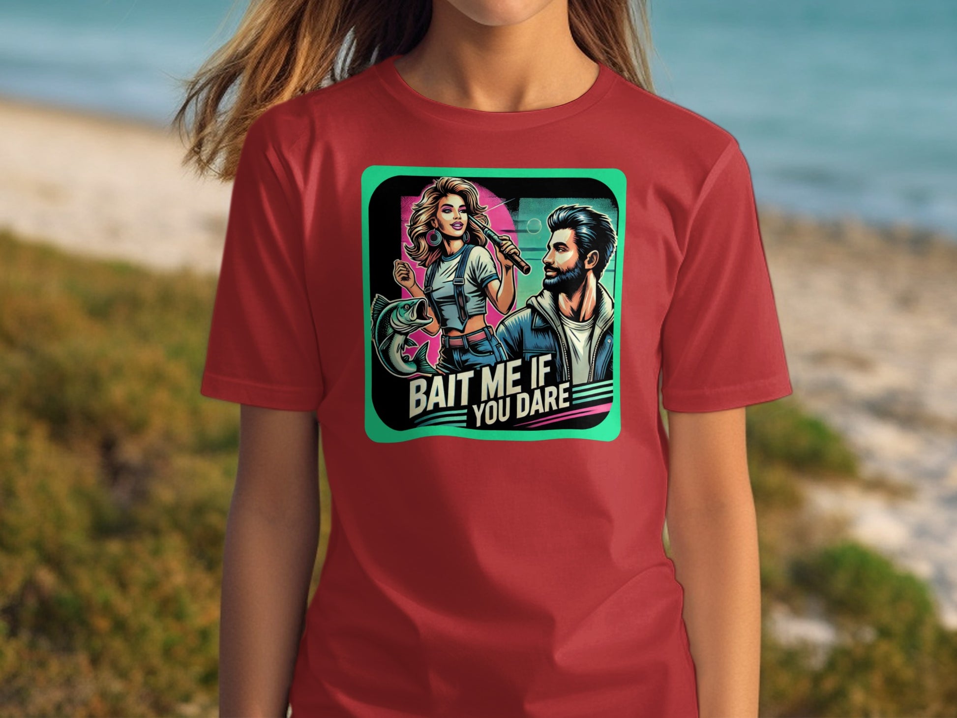 Bait Me If You Dare Graphic Printed T-shirt product type