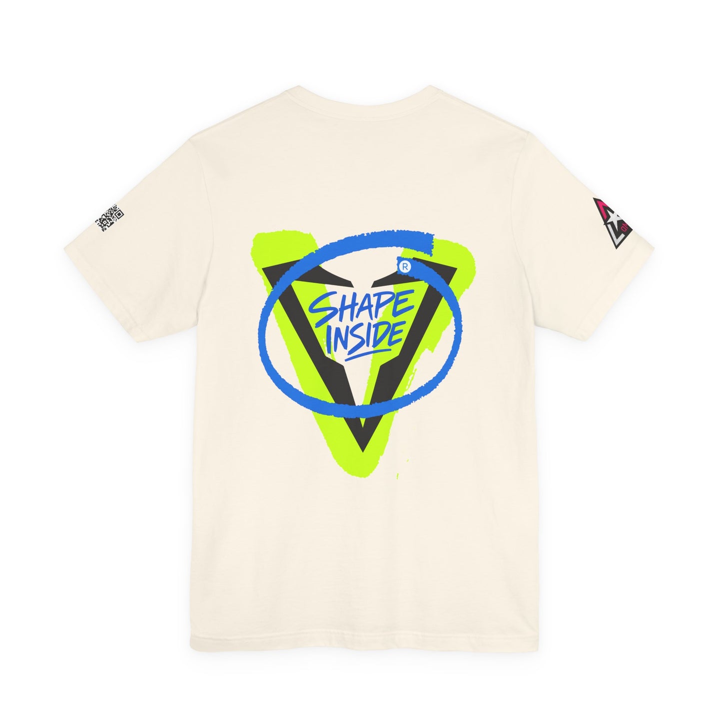 V-Shape Inside Graphic T-Shirt | Fitness Streetwear Tee | Gym & Bodybuilding Shirt