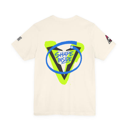 V-Shape Inside Graphic T-Shirt | Fitness Streetwear Tee | Gym & Bodybuilding Shirt