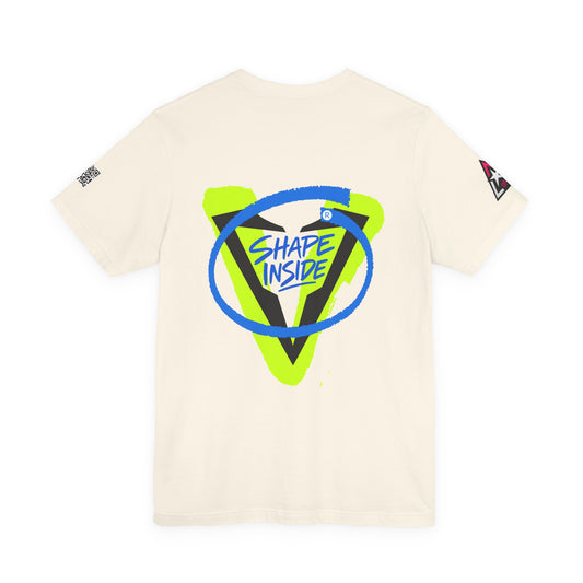 V-Shape Inside Graphic T-Shirt | Fitness Streetwear Tee | Gym & Bodybuilding Shirt