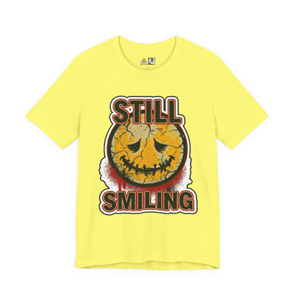 Still Smiling unisex streetwear graphic tee