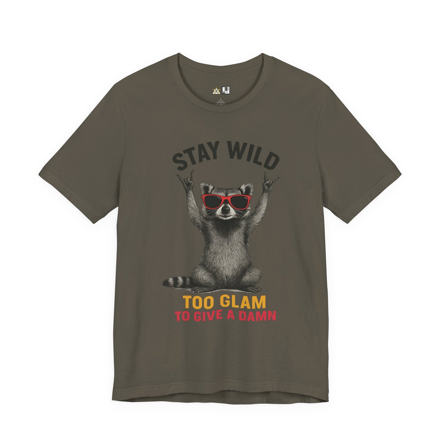 Stay Wild Glam Tee – Unisex Streetwear Graphic Tee