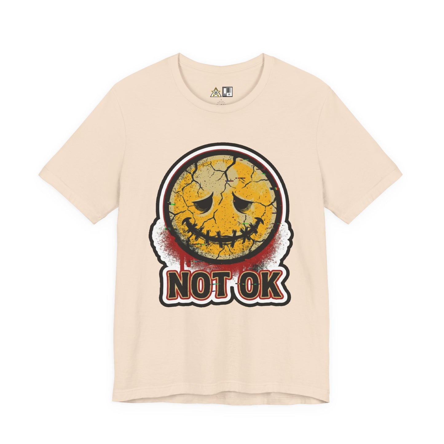Not Ok unisex streetwear graphic tee