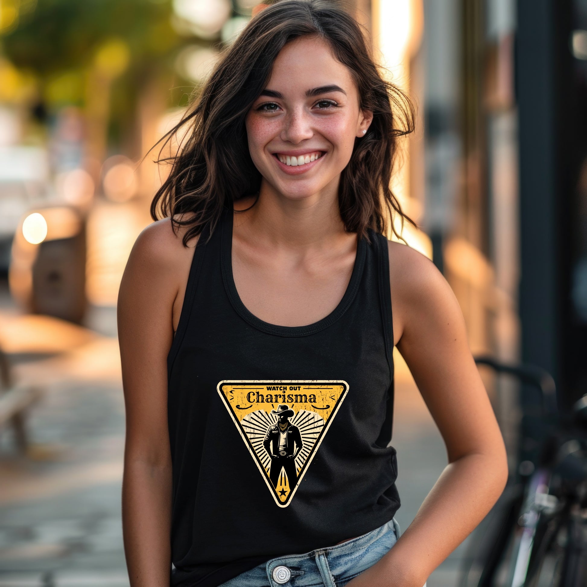 Watch Out Charisma Tank Top product type