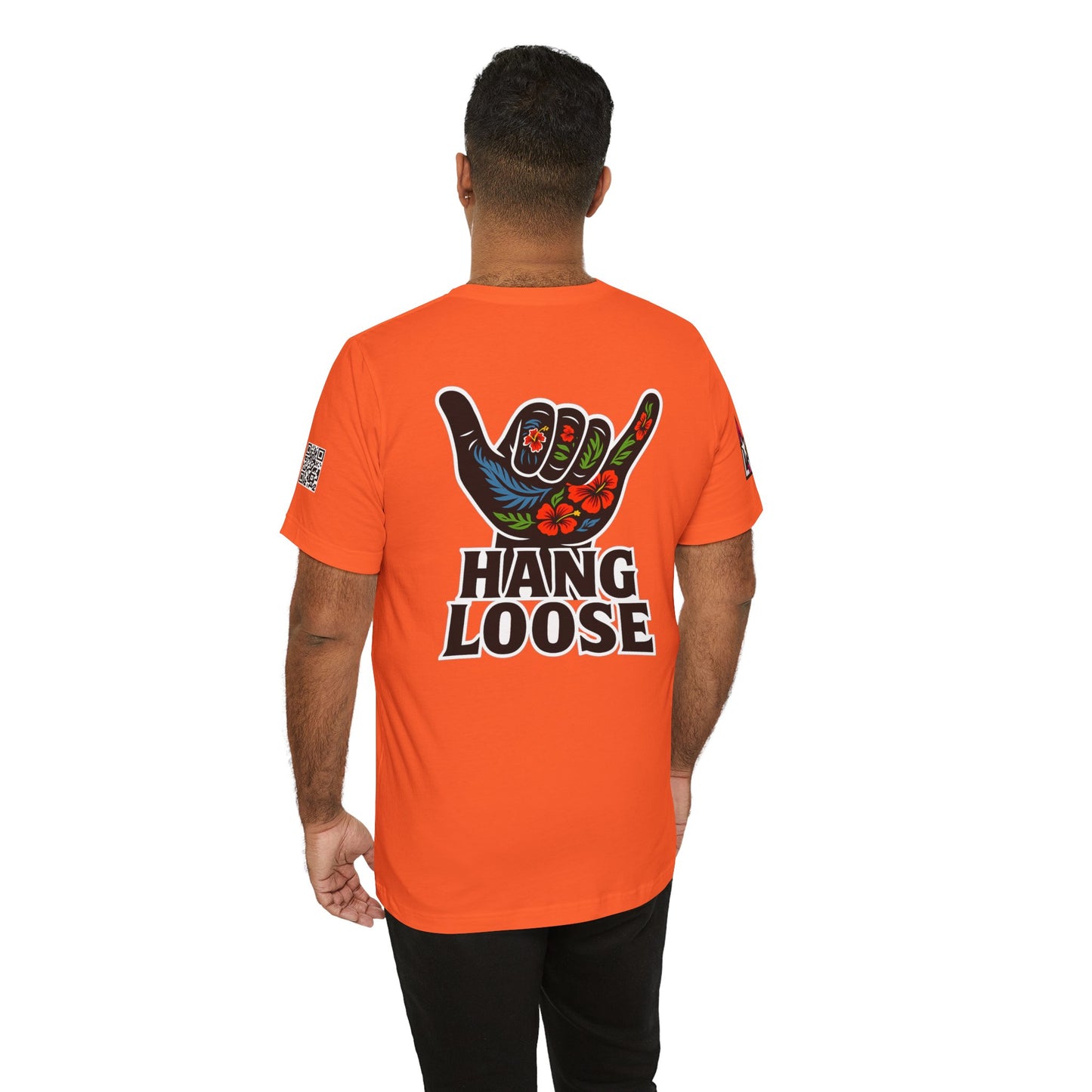Hang Loose Graphic T-Shirt | Shaka Hand Tee | Tropical Surf Streetwear