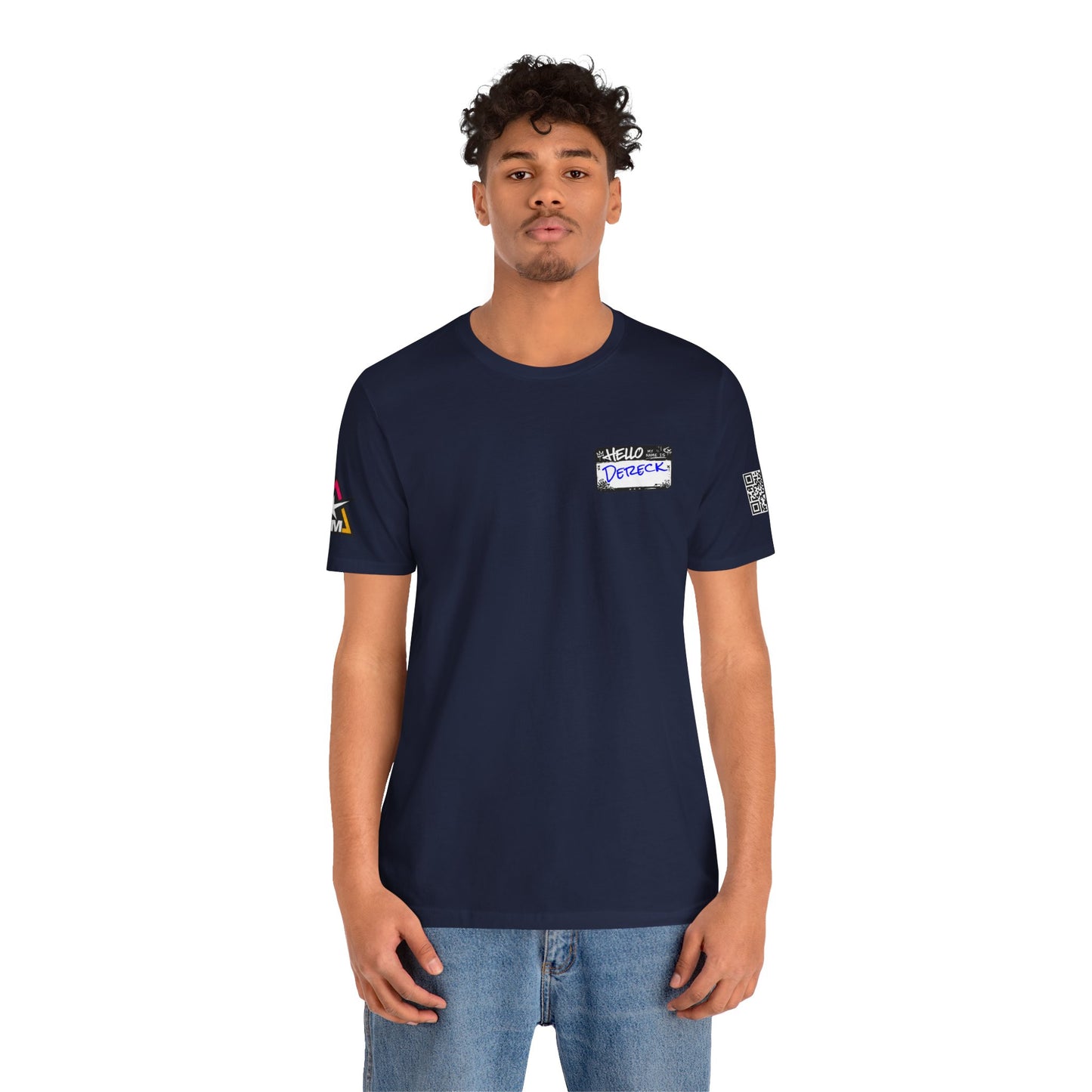 Custom Name Tag – Personalized Streetwear Graphic Tee