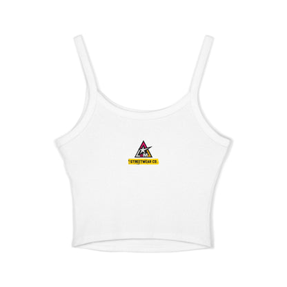 WORTH IT | Funny Dating Graphic Spaghetti Tank | Flirty Confidence Streetwear