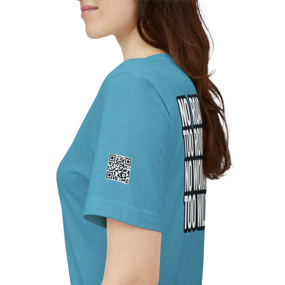 No Road Too Rough, No Woman Too Wild – Adventure Streetwear Graphic Tee