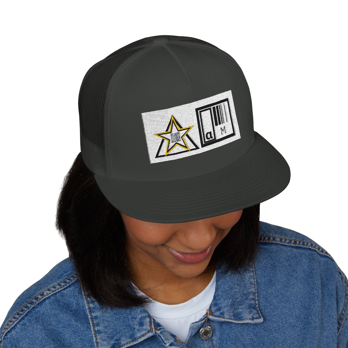 5 PANEL TRUCKER CAP – STAY SHARP. MOVE LOUD.