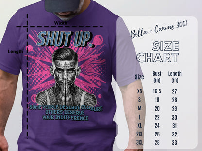 Shut Up Some People Deserve Closure Printed Shirt Product