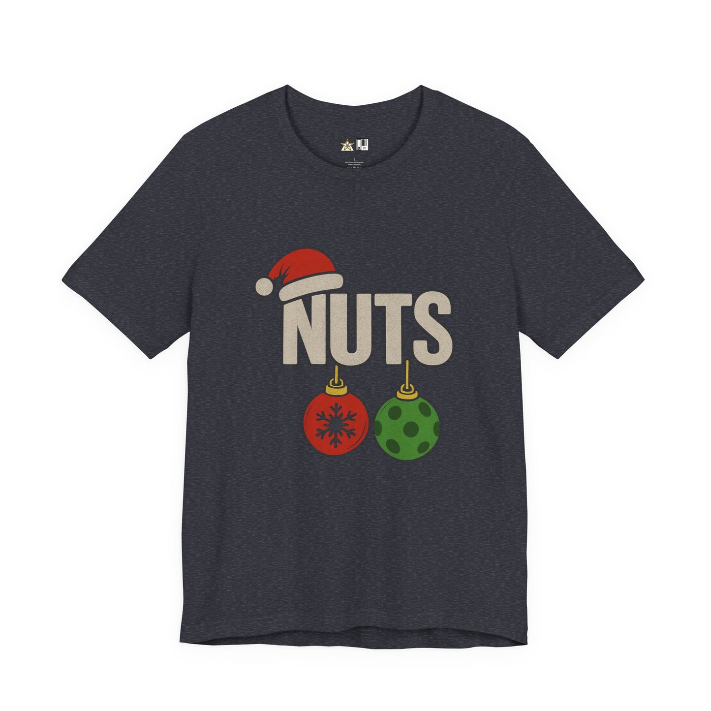 Nuts Season Activated – Unisex Bold Holiday Graphic Tee