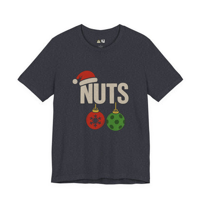 Nuts Season Activated – Unisex Bold Holiday Graphic Tee
