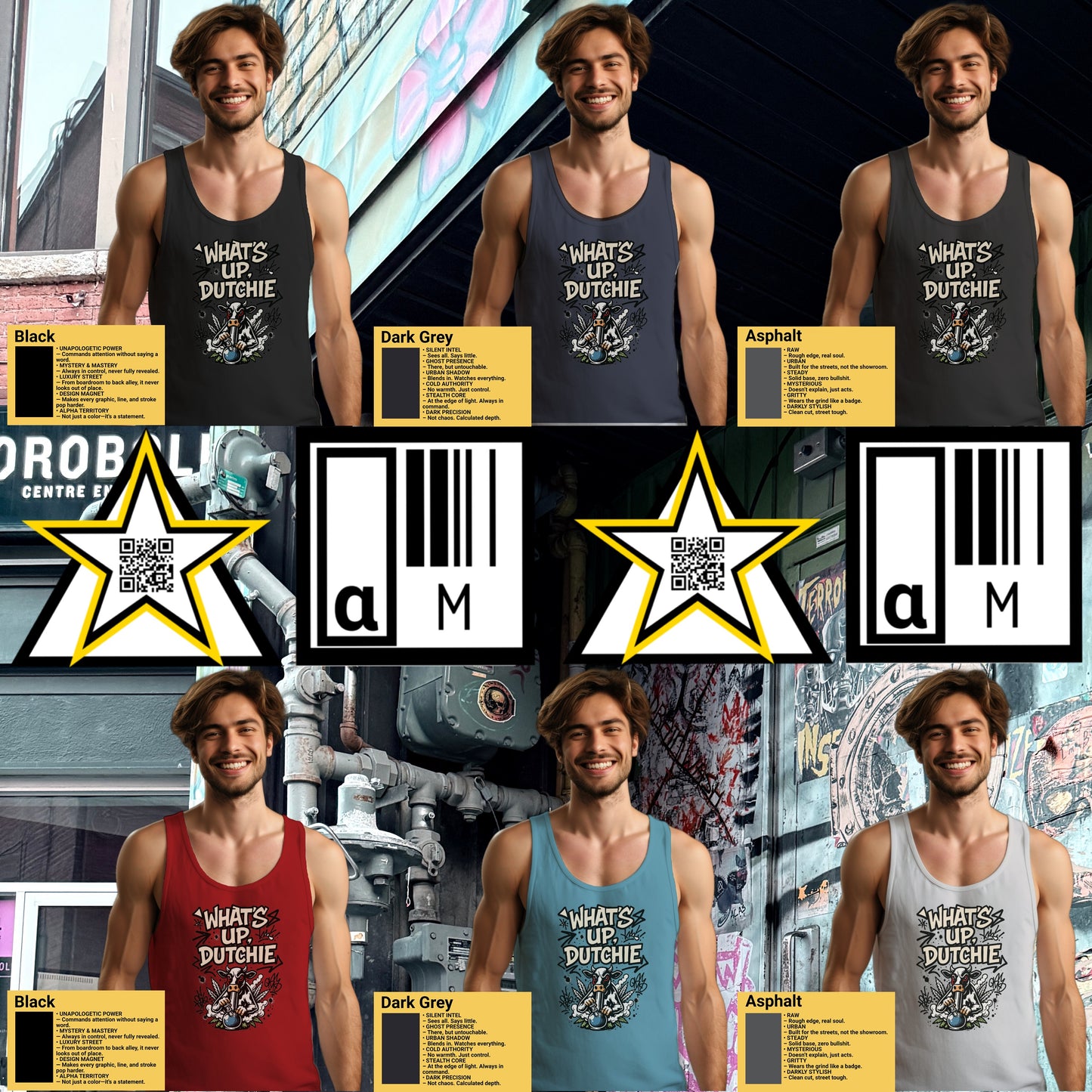 What's Up Dutchie Graphic Tank Top product type