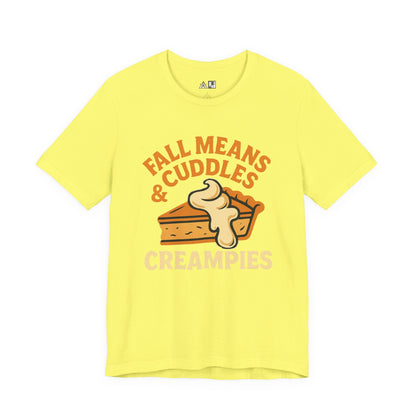 Fall Cuddles with Attitude – Unisex Bold Fall Streetwear Tee