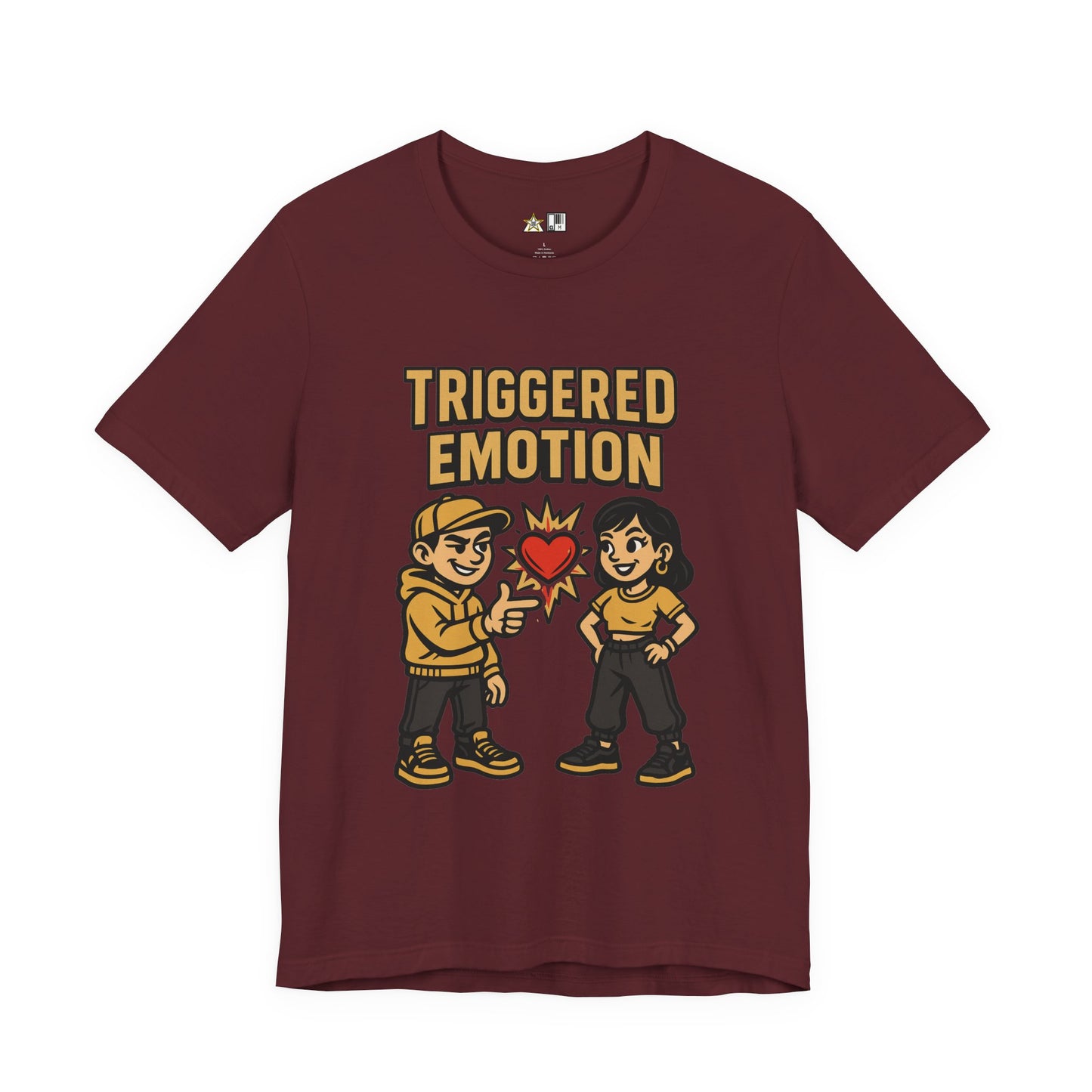 Triggered Emotion – Unisex Streetwear Graphic Tee