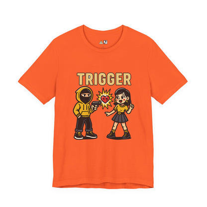 Trigger – Unisex Streetwear Graphic Tee