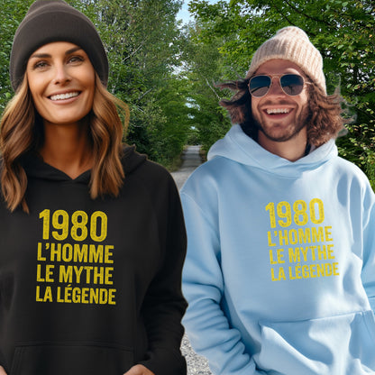 1980 L'Homme Le Mythe La Légende hoodie