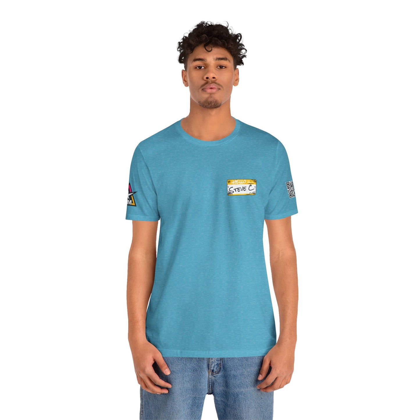 Custom Name Tag – Personalized Streetwear Graphic Tee