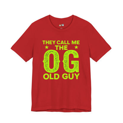 Certified OG Energy – Unisex Streetwear Graphic Tee