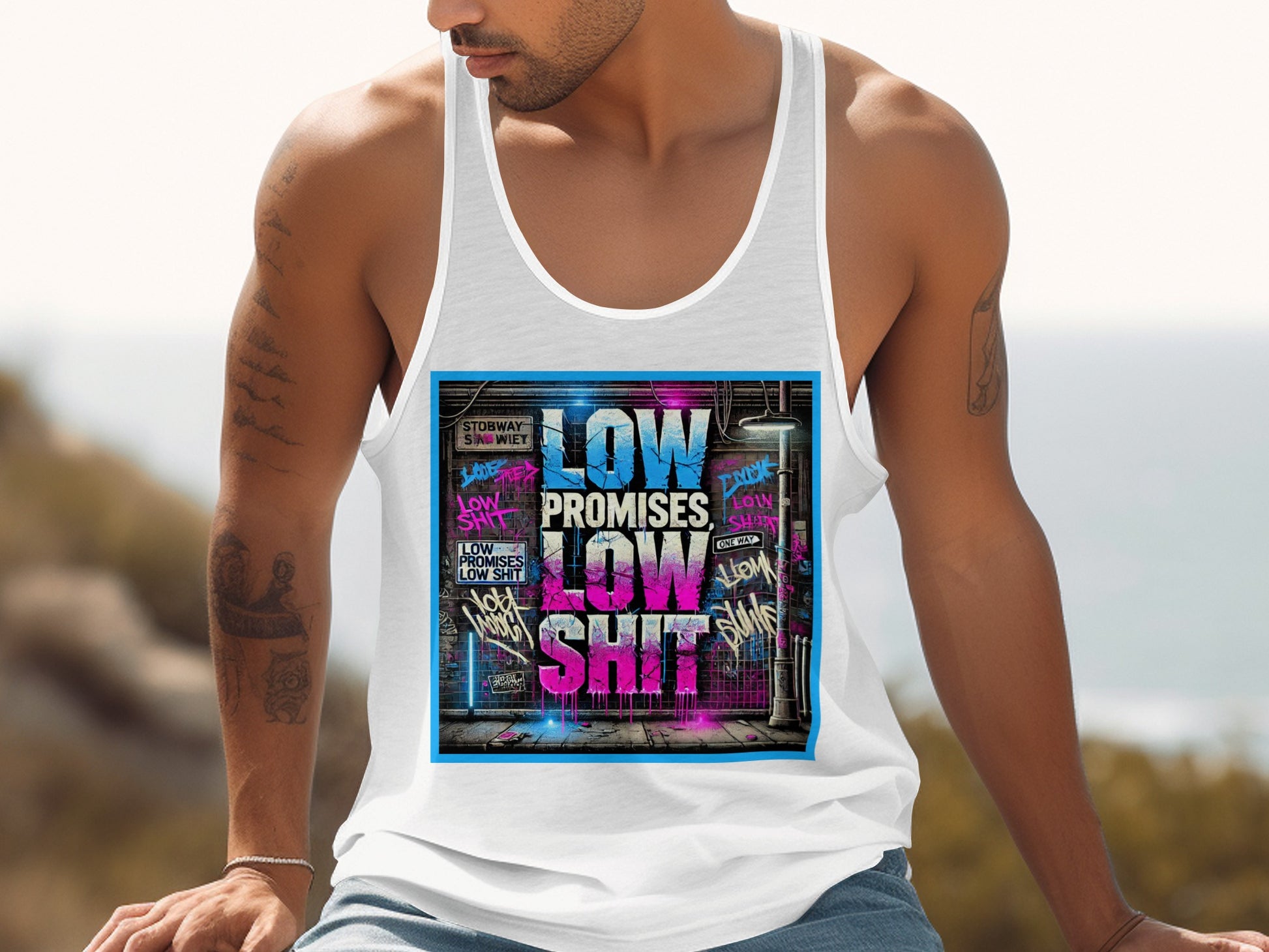 Low Promises Low Shit Tank Top product