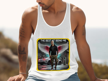 The Best at Being Me Wings and Car Design Tank product