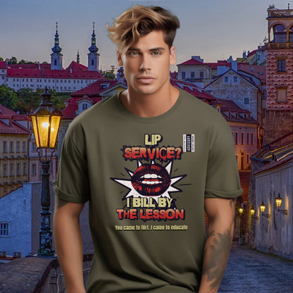 Lip Service I Came to Educate Graphic T-Shirt product type