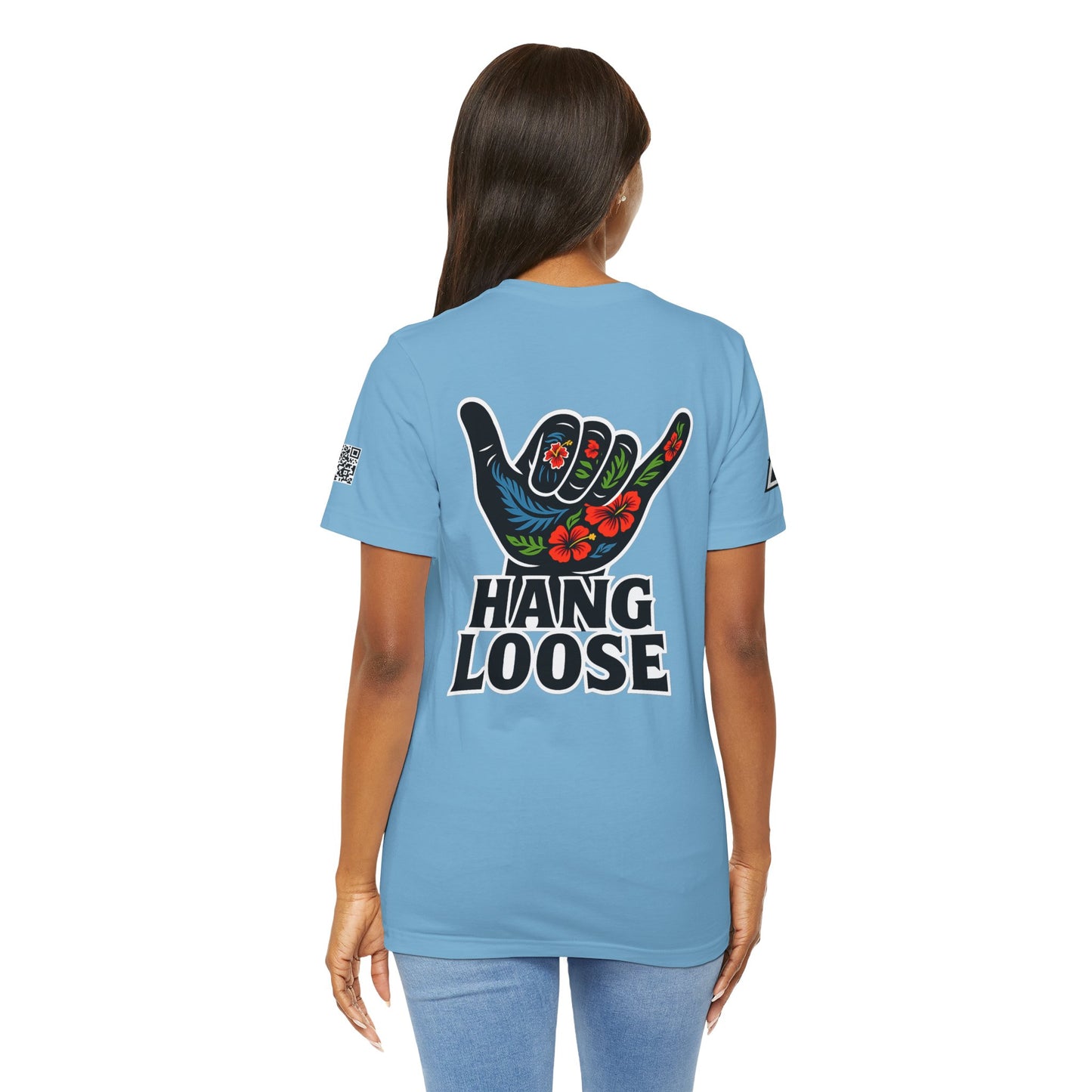 Hang Loose Graphic T-Shirt | Shaka Hand Tee | Tropical Surf Streetwear