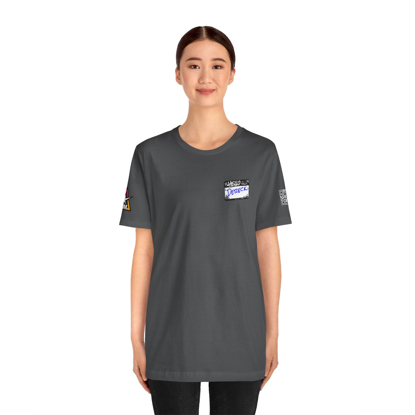 Custom Name Tag – Personalized Streetwear Graphic Tee