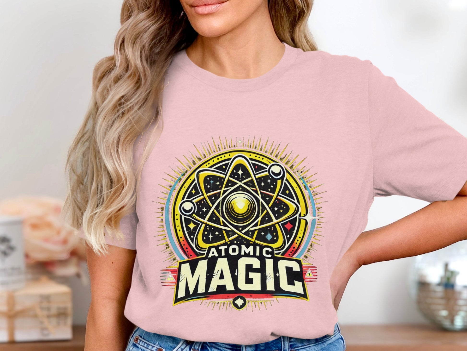 Atomic Magic Graphic Design T-shirt product type