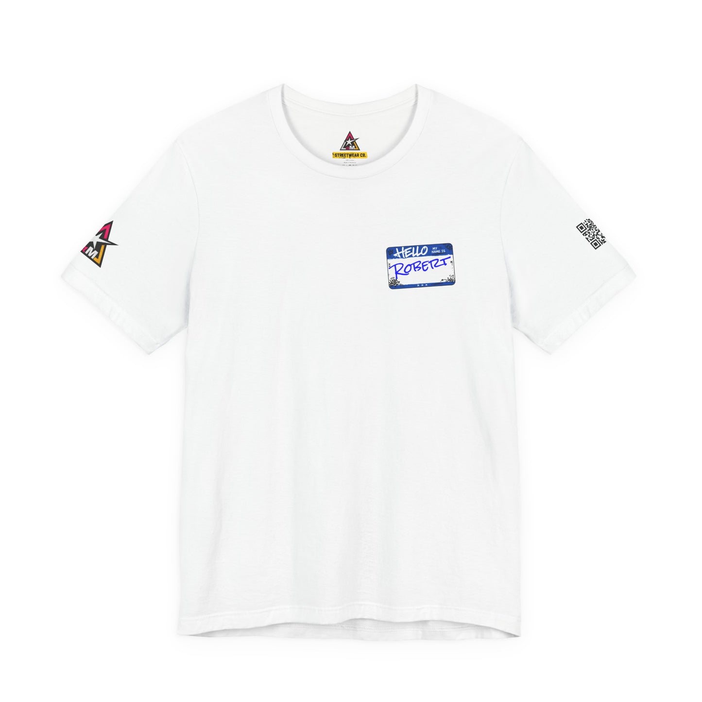 Custom Name Tag – Personalized Streetwear Graphic Tee