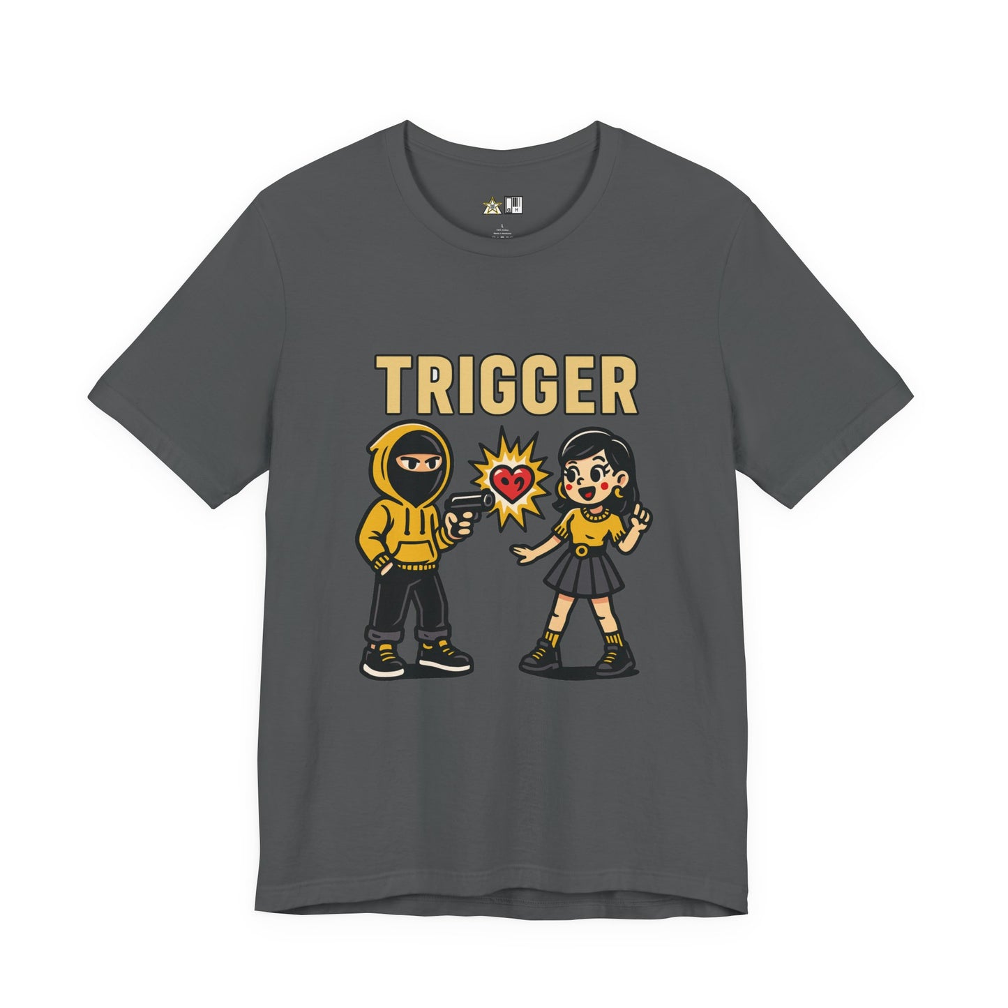 Trigger – Unisex Streetwear Graphic Tee