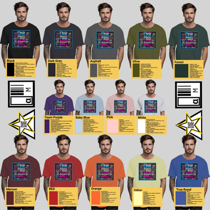 Low Shit Big Hits Design Tee Shirt product type