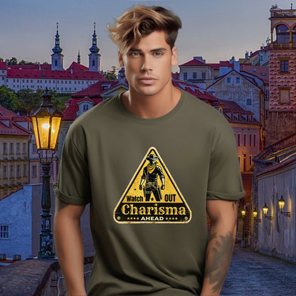 Watch Out Charisma Ahead Graphic T-shirt product type