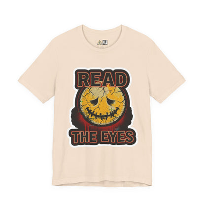 Read The Eyes unisex streetwear graphic tee