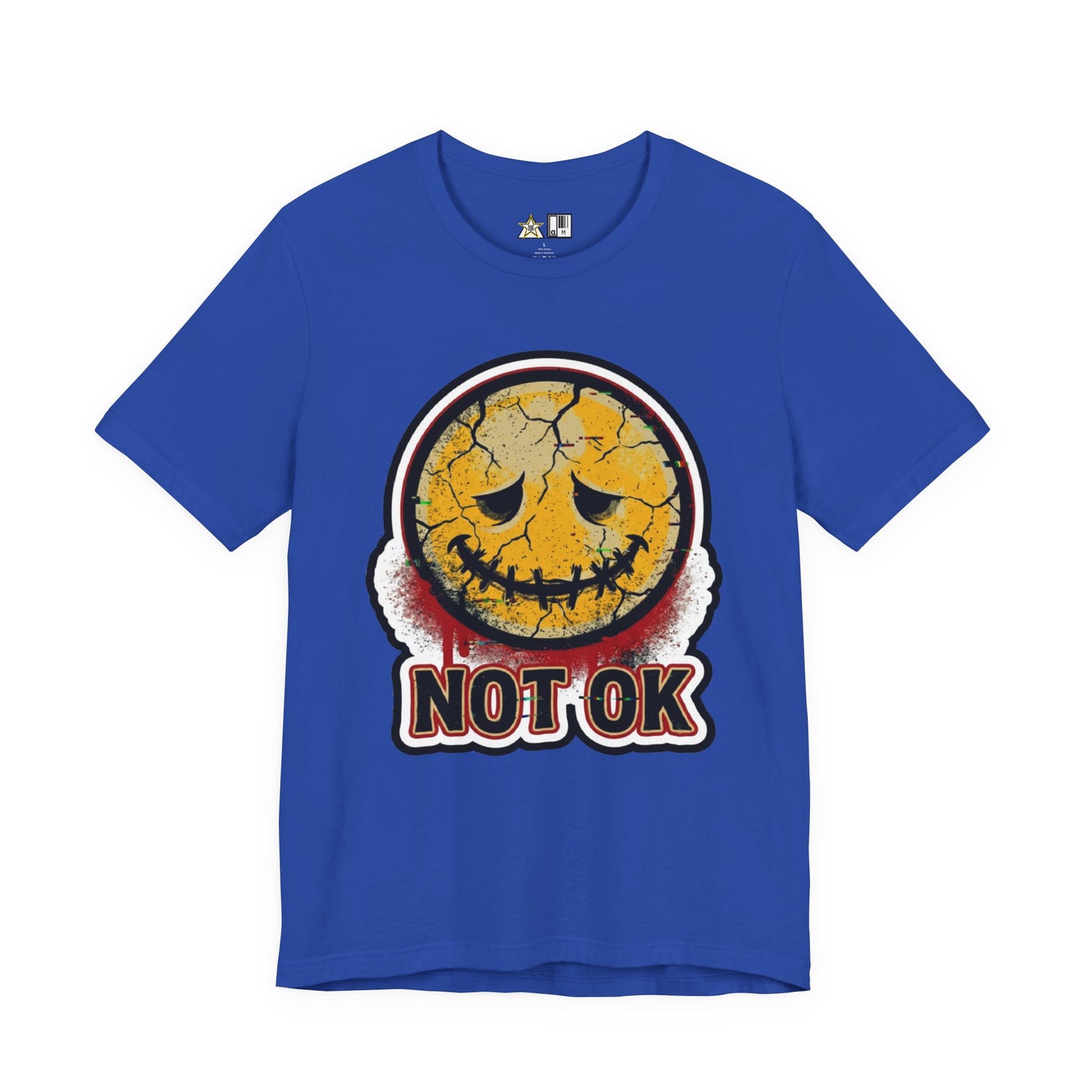 Not Ok unisex streetwear graphic tee