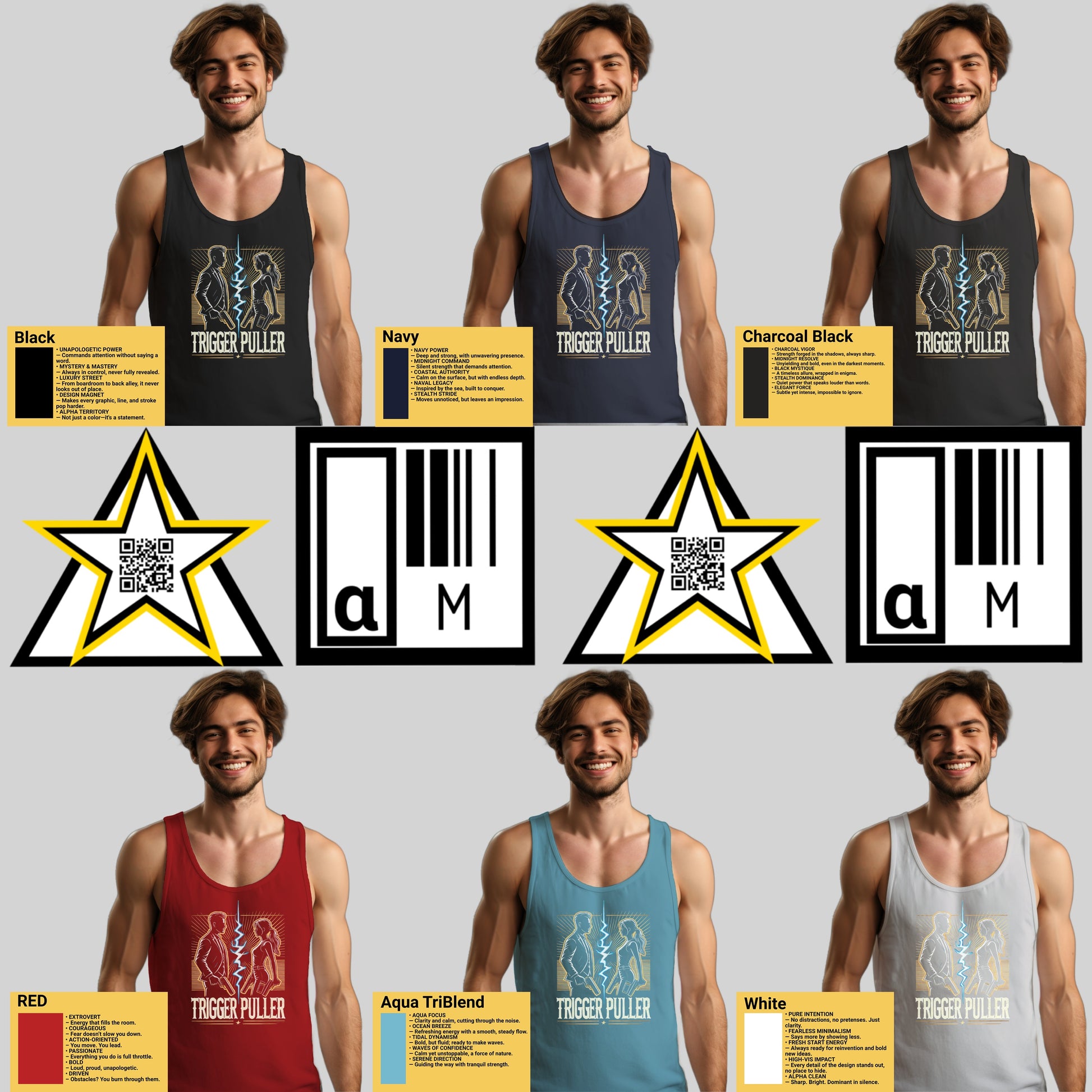 Trigger Puller Design Men's Tank Top product type