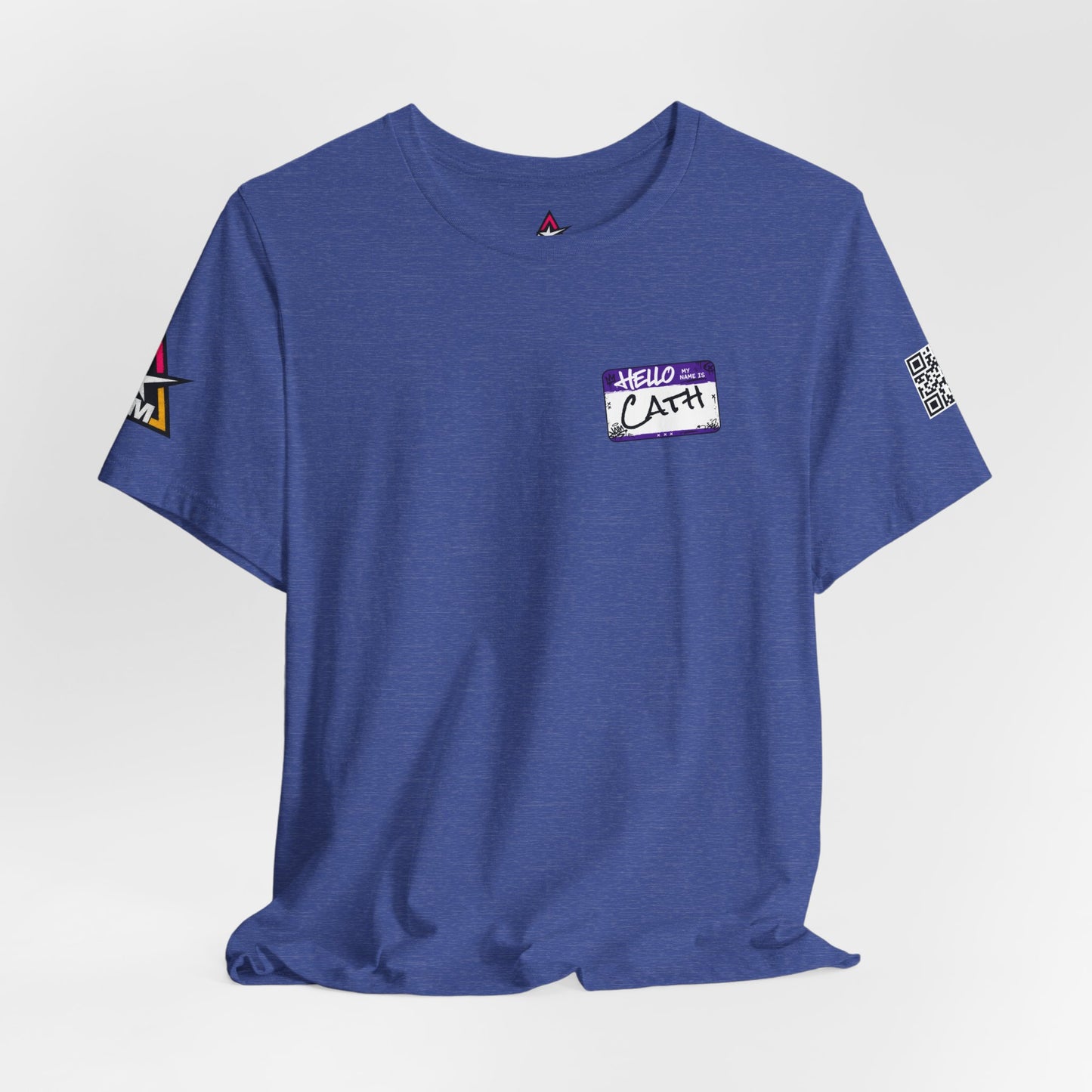 Custom Name Tag – Personalized Streetwear Graphic Tee