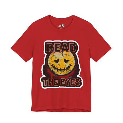 Read The Eyes unisex streetwear graphic tee