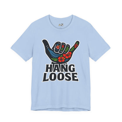 Hang Loose Authority – Unisex Bold Streetwear Graphic Tee