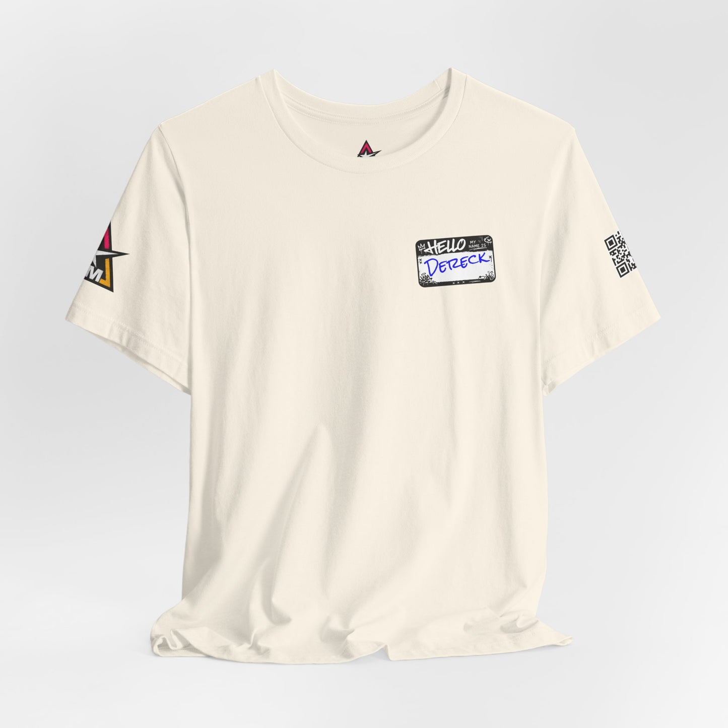 Custom Name Tag – Personalized Streetwear Graphic Tee