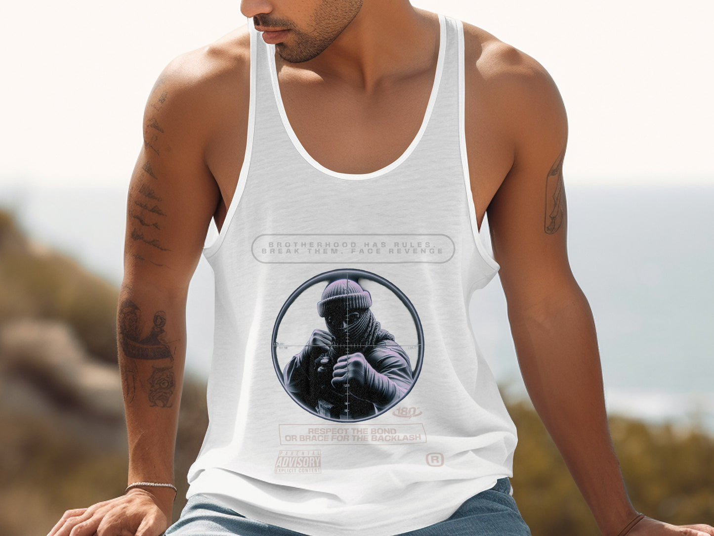 Brotherhood Has Rules Break The B Pay The R tank top product