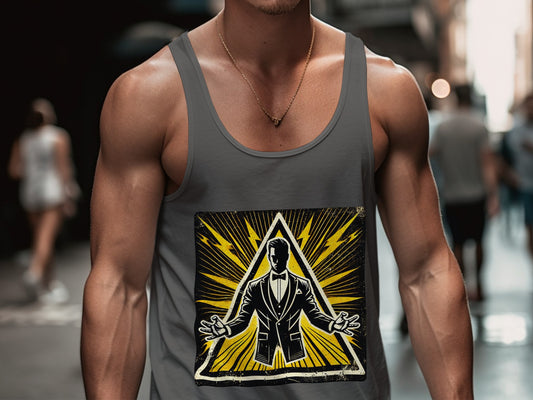 Electrifying Graphic Design Tank Top product type