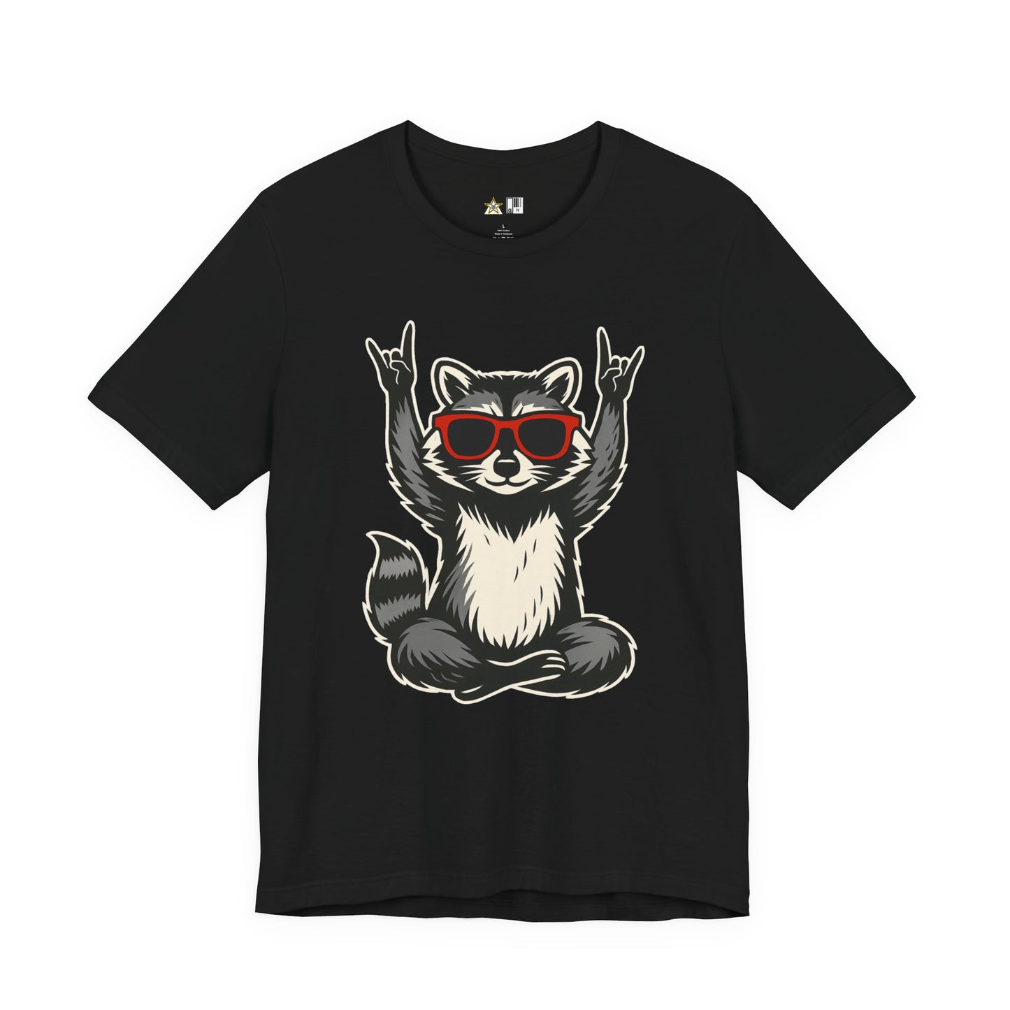 Wild Raccoon Icon Tee – Unisex Streetwear Graphic Tee