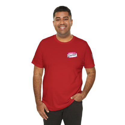 Custom Name Tag – Personalized Streetwear Graphic Tee